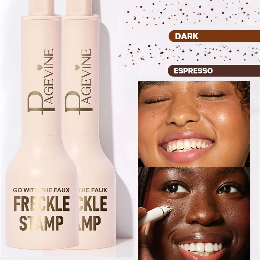 Dual-Head Freckle Stamp Pen – Waterproof Natural Makeup