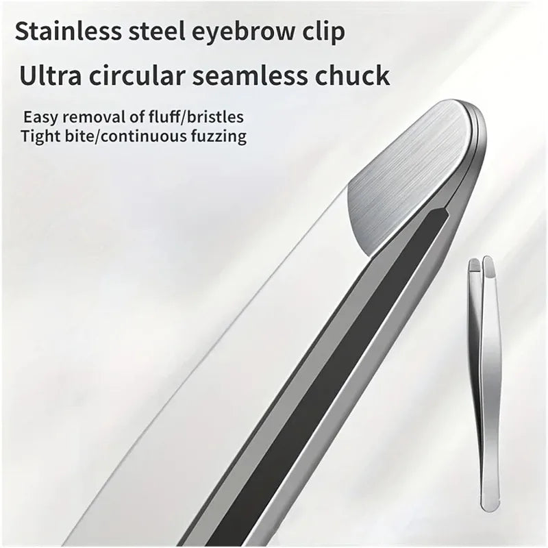 Stainless Steel Flat Tip Eyebrow Tweezers | Precision Beauty Tool