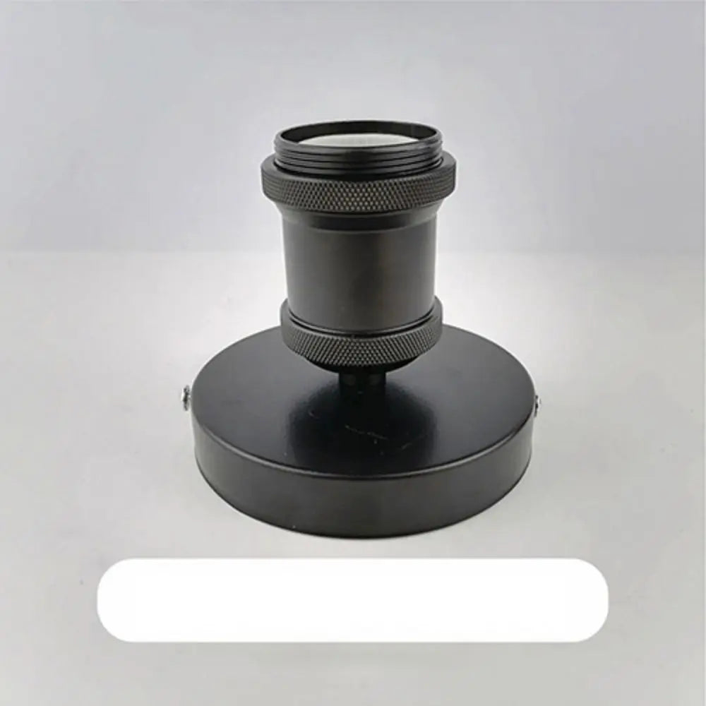 Vintage E27 Lamp Holder Socket – Electroplated Aluminum Bulb Base