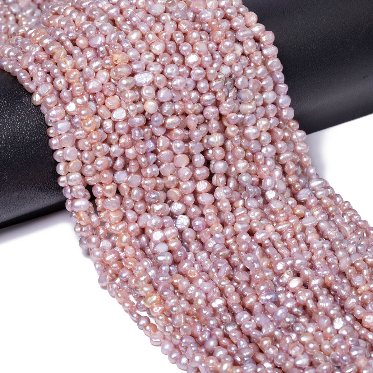 Pink Freshwater Pearl Beads 4-5mm | AA Loose DIY Jewelry
