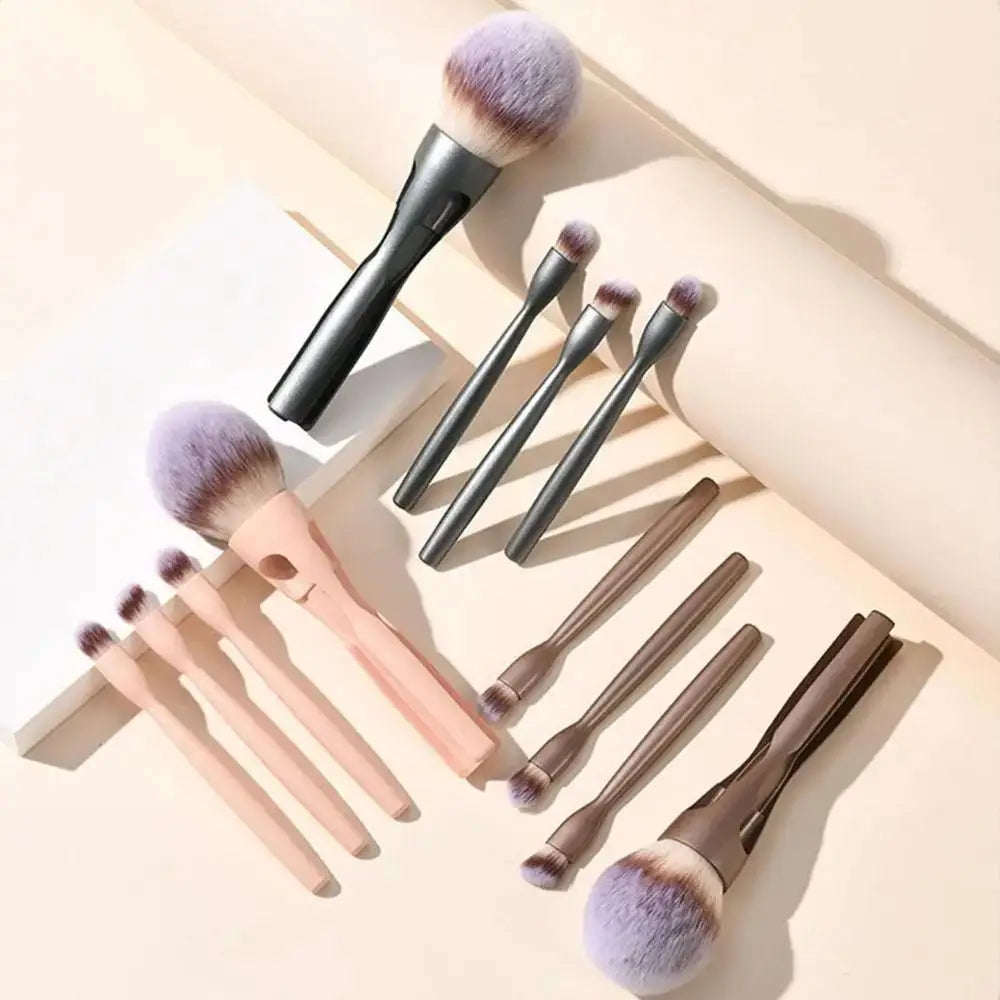 Magnetic 4-in-1 Transformable Makeup Brush – Face & Eye
