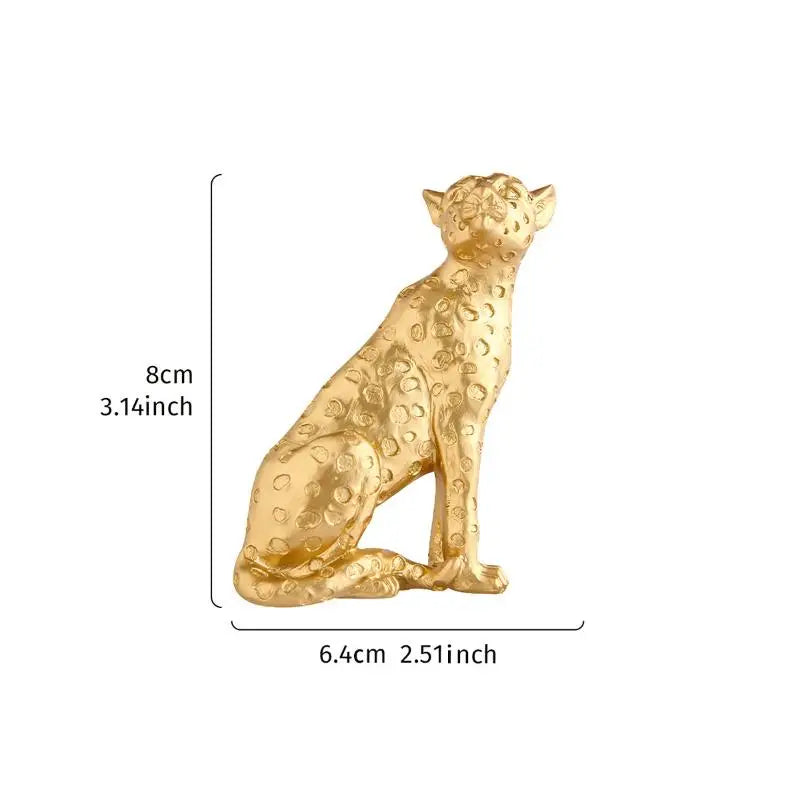 Leopard Resin Figurine Light Switch Wall Sticker | Home Décor