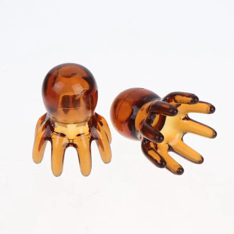 Resin Octopus Gua Sha Massage Comb – 2-Pack Scalp Tool