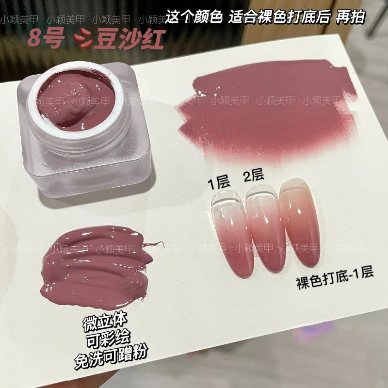 Handaiyan Pat Painting Gel Nail Polish 6ml – 15 Colors