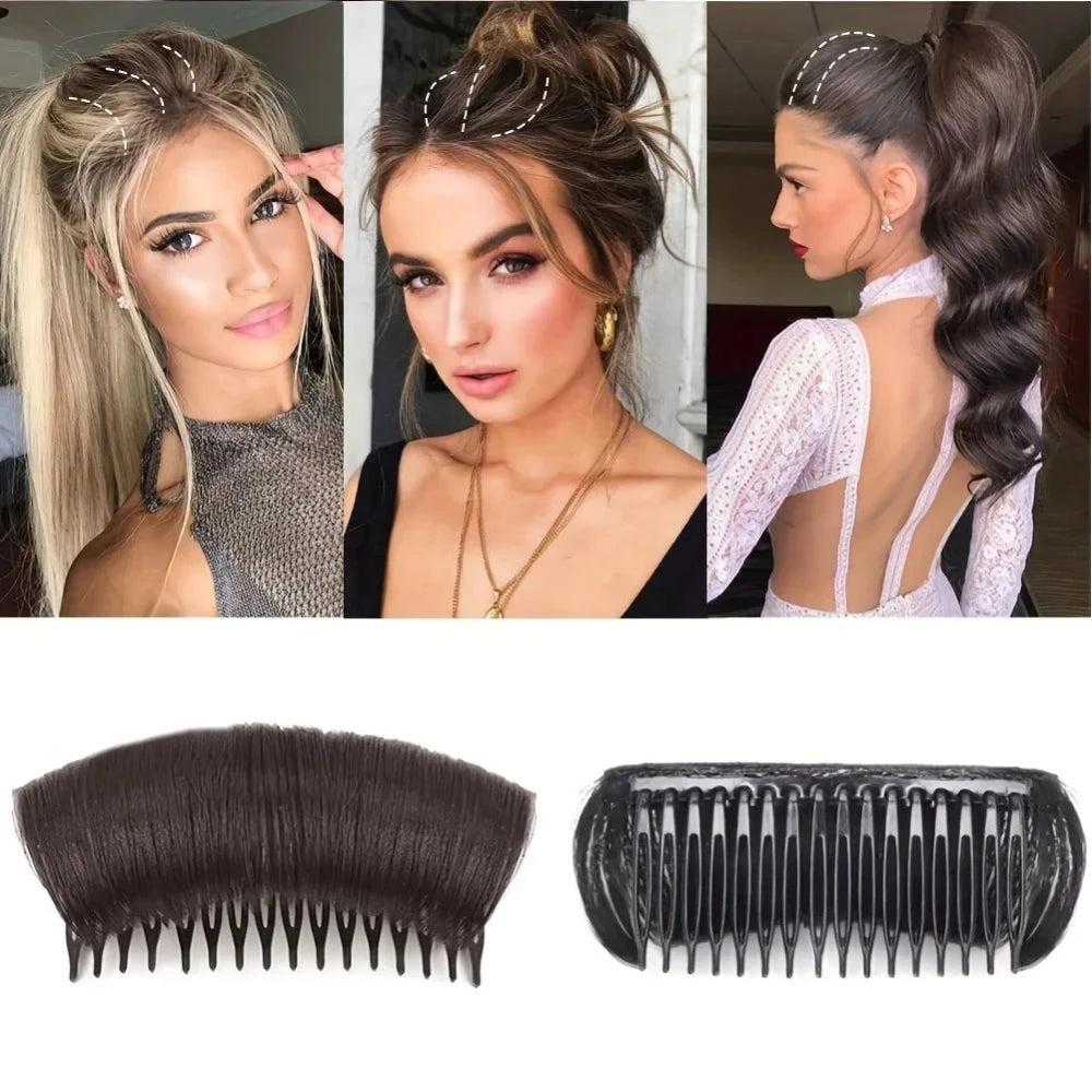 Volumizing Hair Cushion Pad with Comb – Invisible Root Lifter