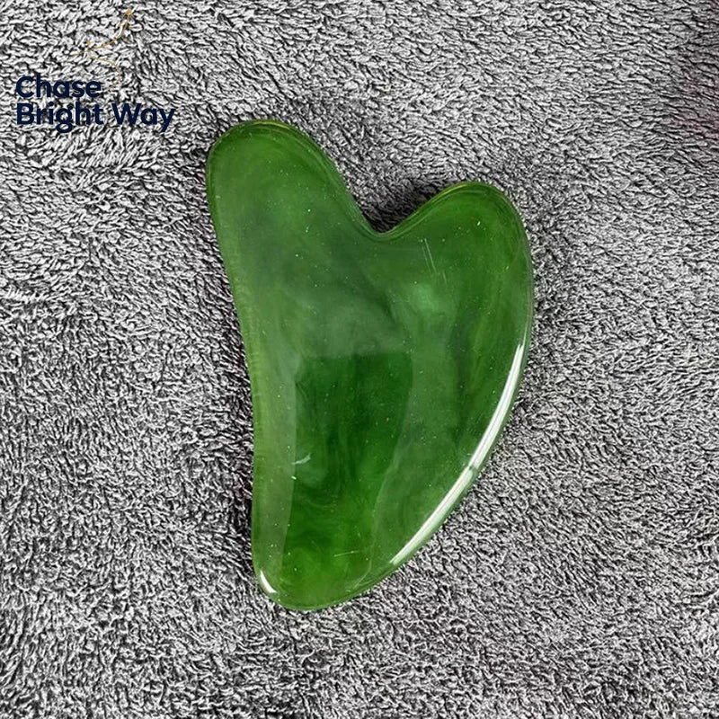 Natural Resin Gua Sha Board – Full Body & Neck Massage Tool