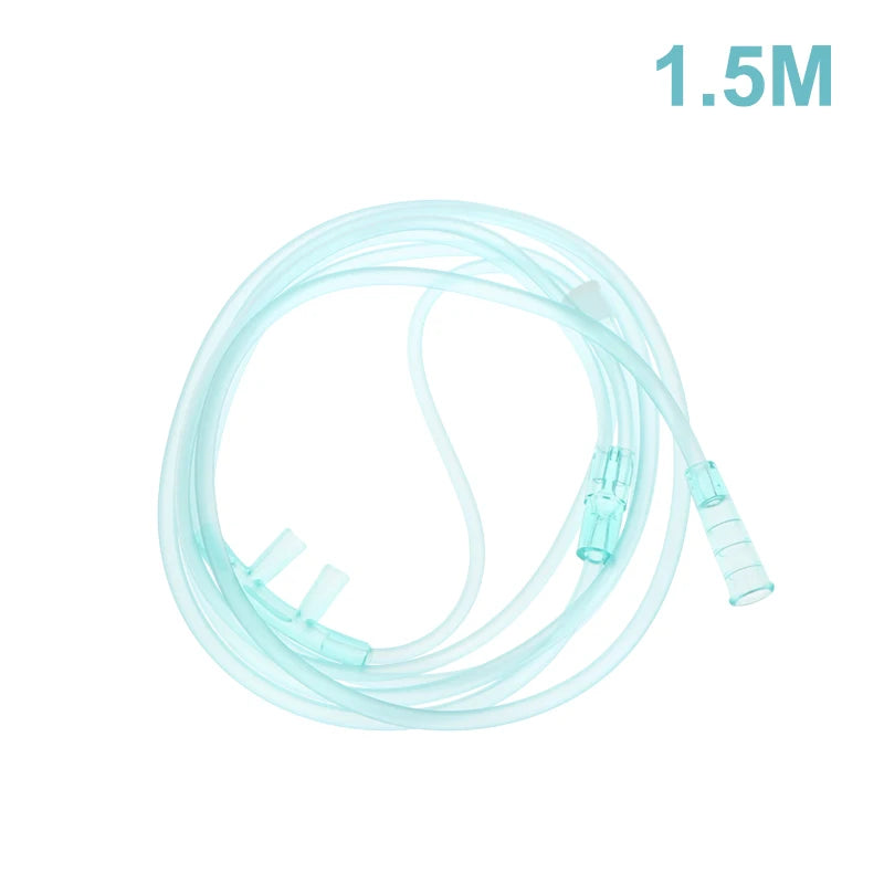 Nasal Cannula Oxygen Tubing 1.5–5m | Disposable Plastic