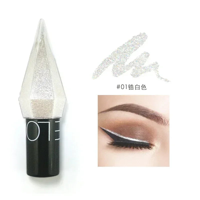 SAKSRAAR Glitter Eyeliner & Eyeshadow – 5 Shimmer Colors