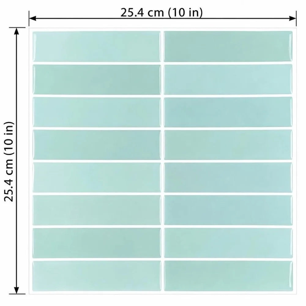 Self-Adhesive PVC Tile Stickers – Waterproof Wall & Floor Decal