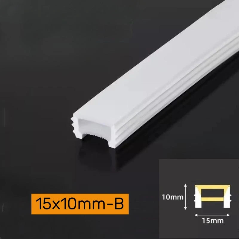 Recessed Silicone LED Neon Tube IP67 Waterproof – 1–5m