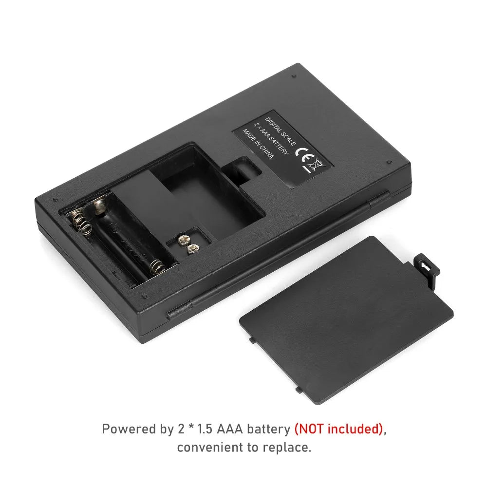 Digital Pocket Scale – 7 Units, Backlit, High Precision Gram Scale