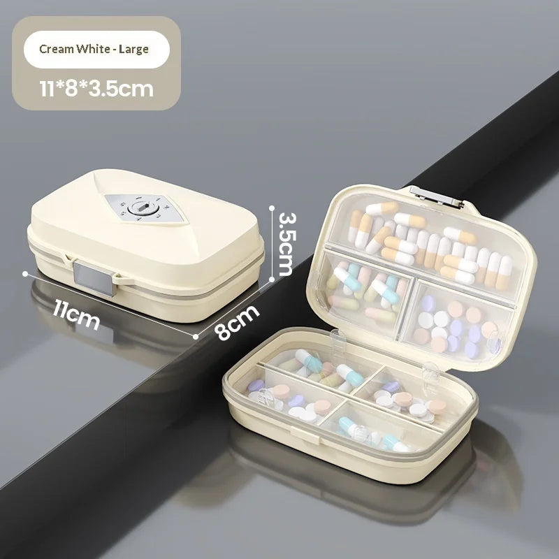 Weekly Pill Organizer – Water-Resistant Travel Medicine Case