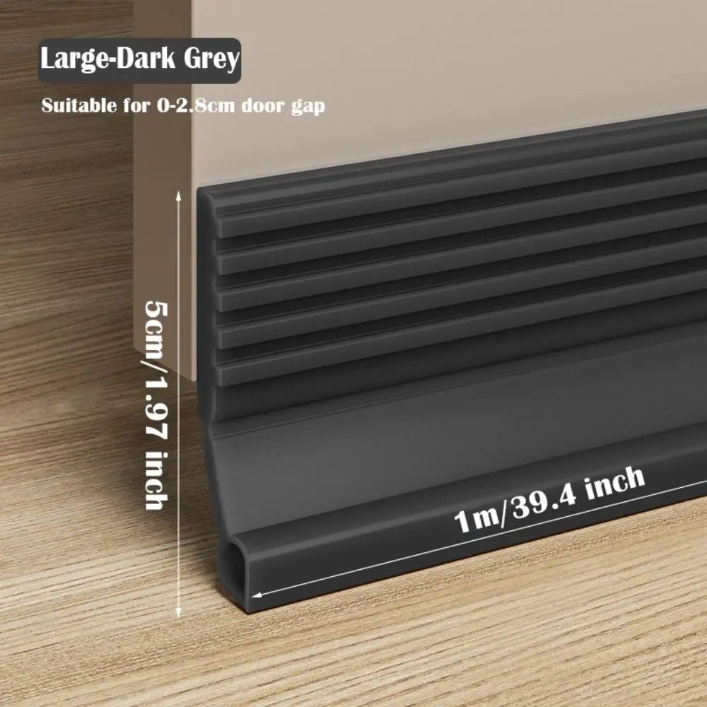 TPE Door Bottom Seal Strip – Draft & Insect Blocker 100cm