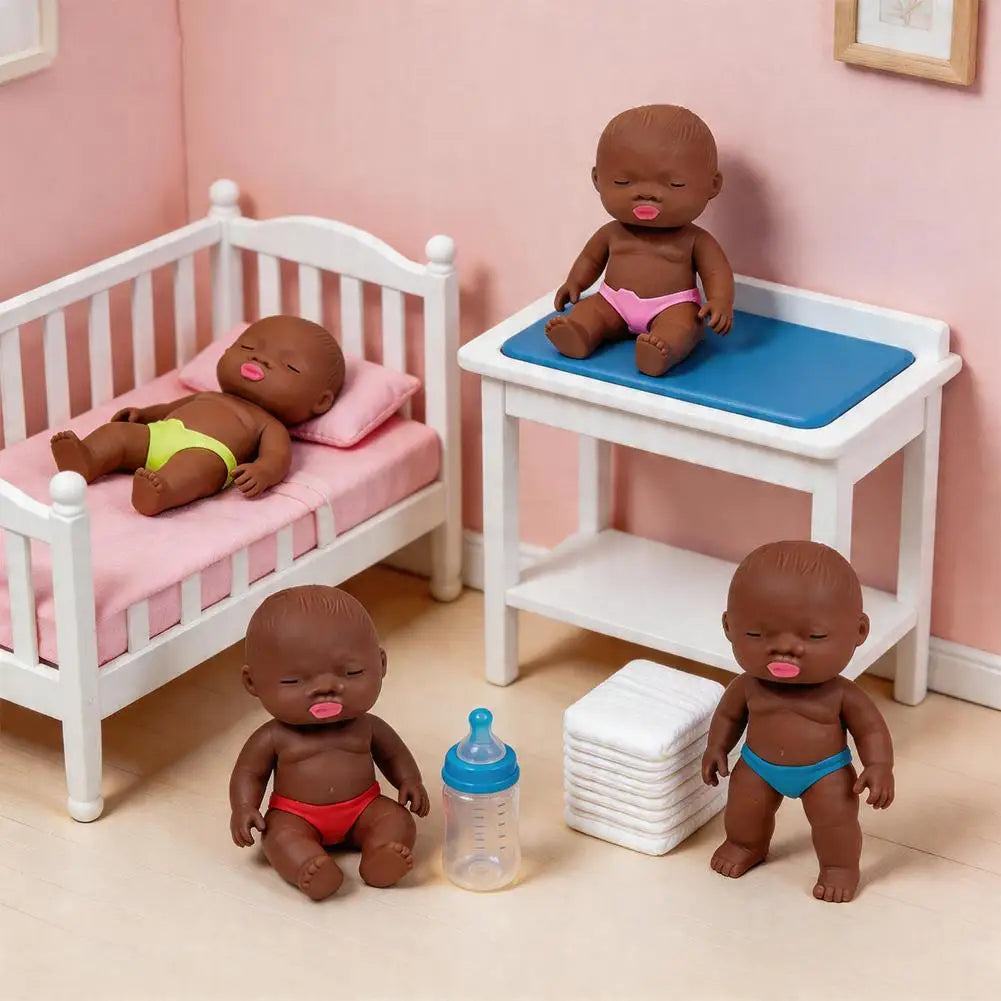Soft TPR Squeeze Fidget Toy – Slow Rebound Baby Figure Doll