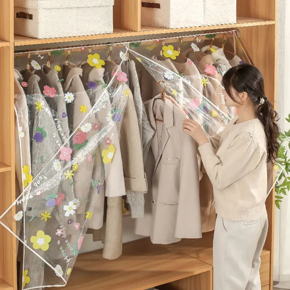 Waterproof Clothing Dust Cover – Thickened Hanging Closet Organizer