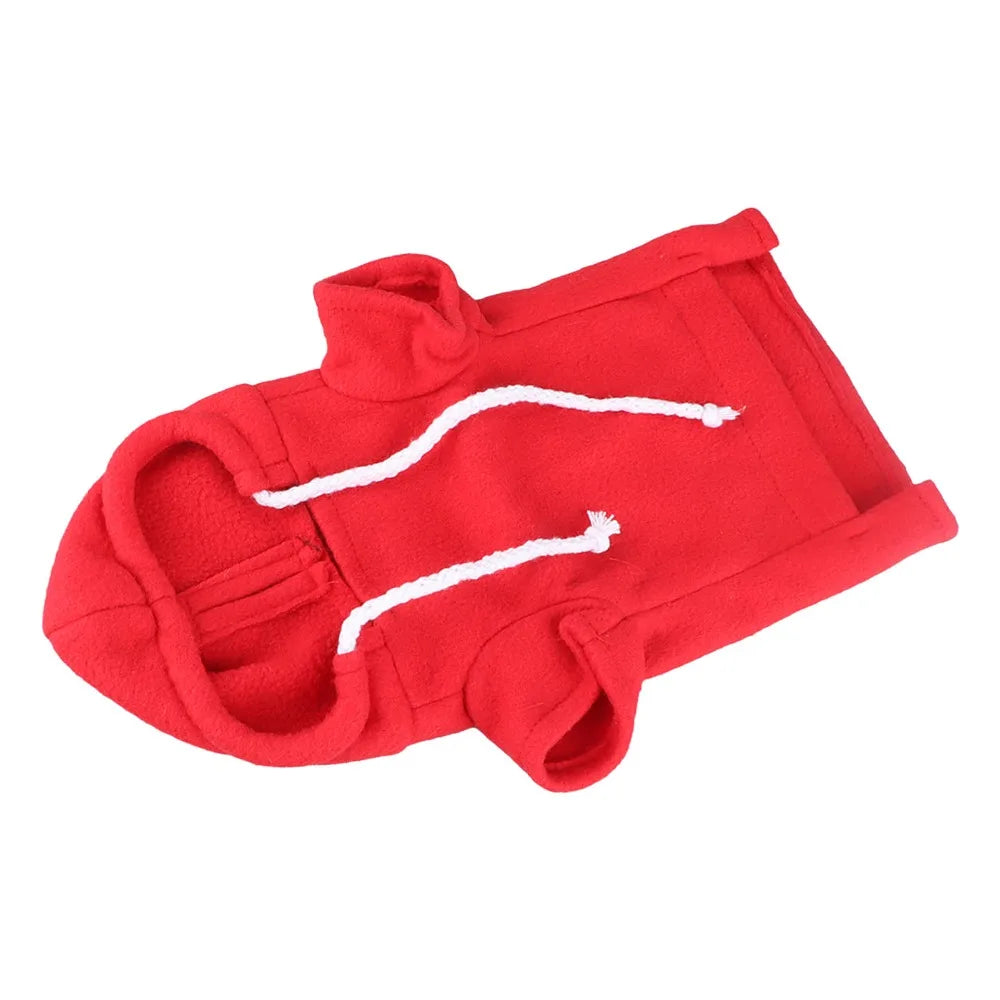 Ferret Hoodie Sweatshirt – Warm Polyester Small Pet Outfit
