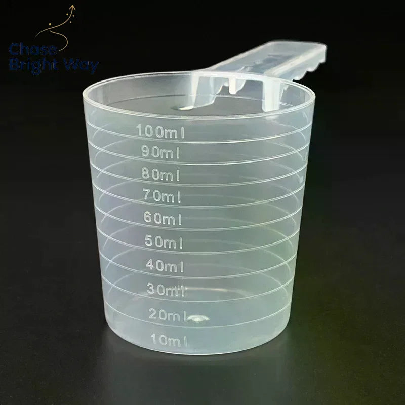 Transparent Pet Measuring Spoon with Scale – 50g/100ml