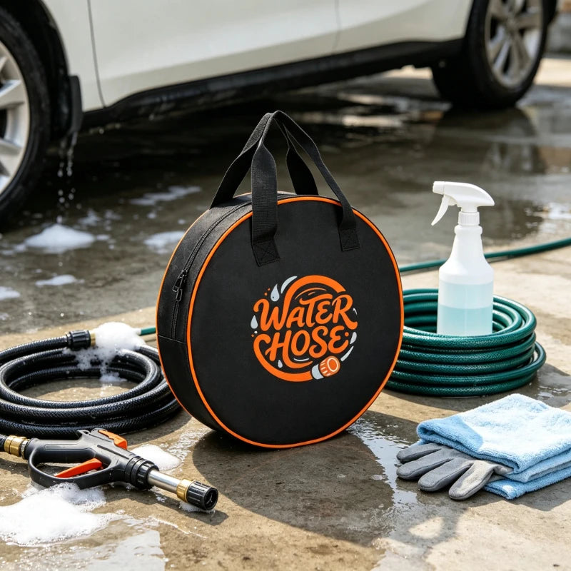 Portable Garden Hose Storage Bag – Oxford Cloth Organizer