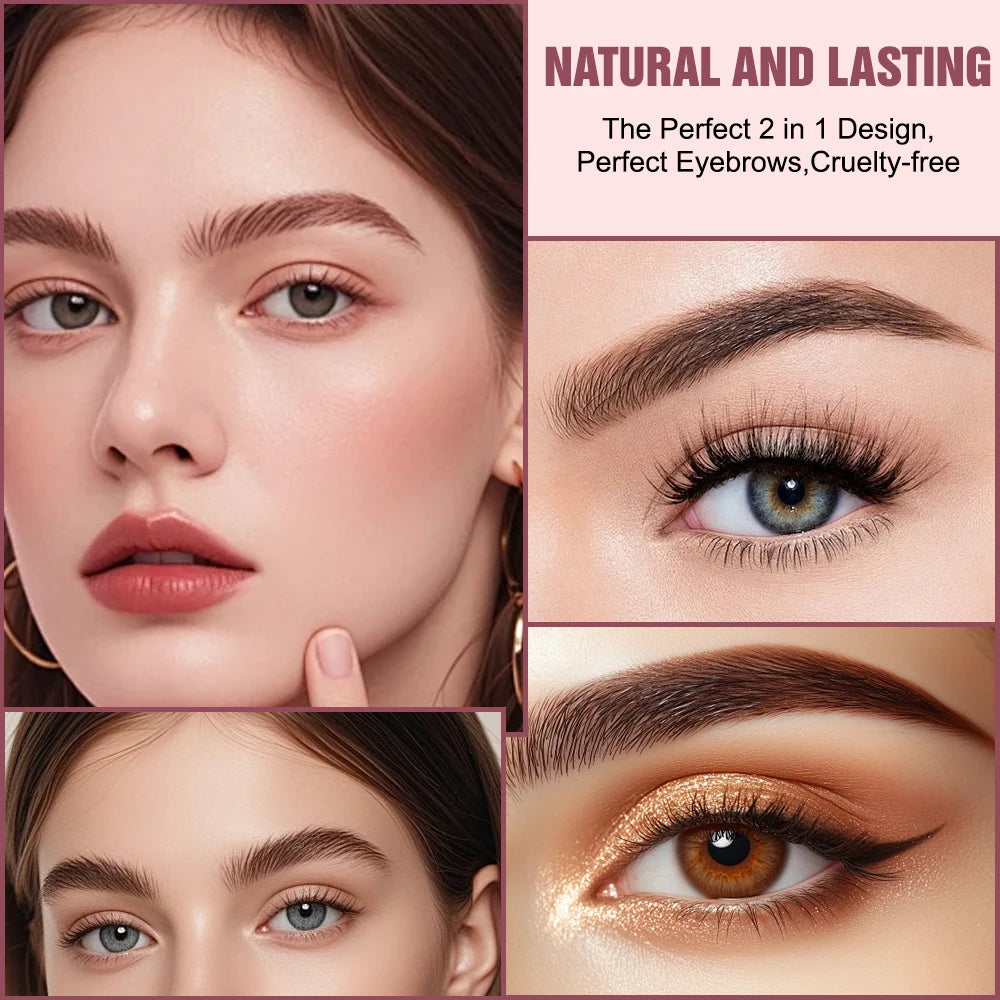 YTRUNS Tinted Brow Gel – 6 Colors Waterproof Eyebrow Mascara