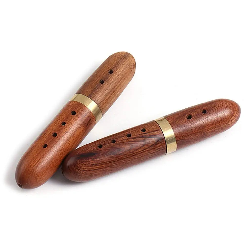 Wooden Sewing Needle Container – Sandalwood Organizer