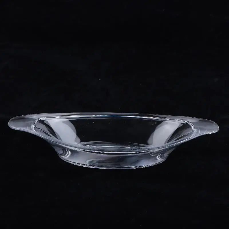 Acrylic Banana Split Bowl – Ice Cream Sundae Serving Dish