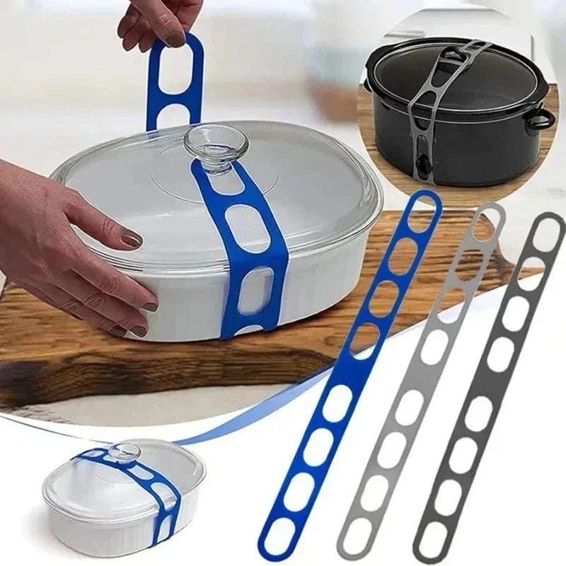 Silicone Elastic Lid Strap 54cm – Pot & Lunch Box Holder