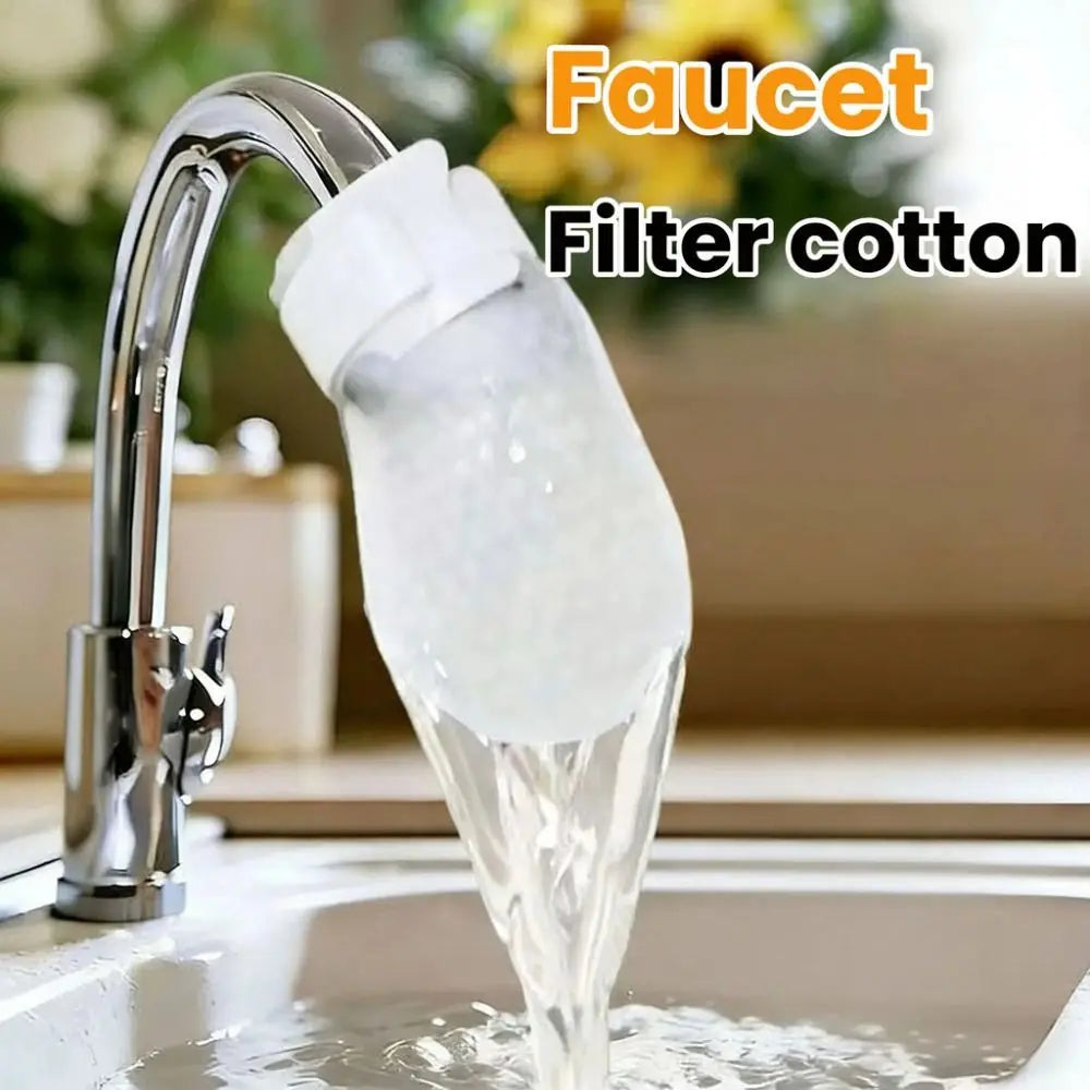 Universal Faucet Filter Cotton – Anti-Splash Tap Water Filter