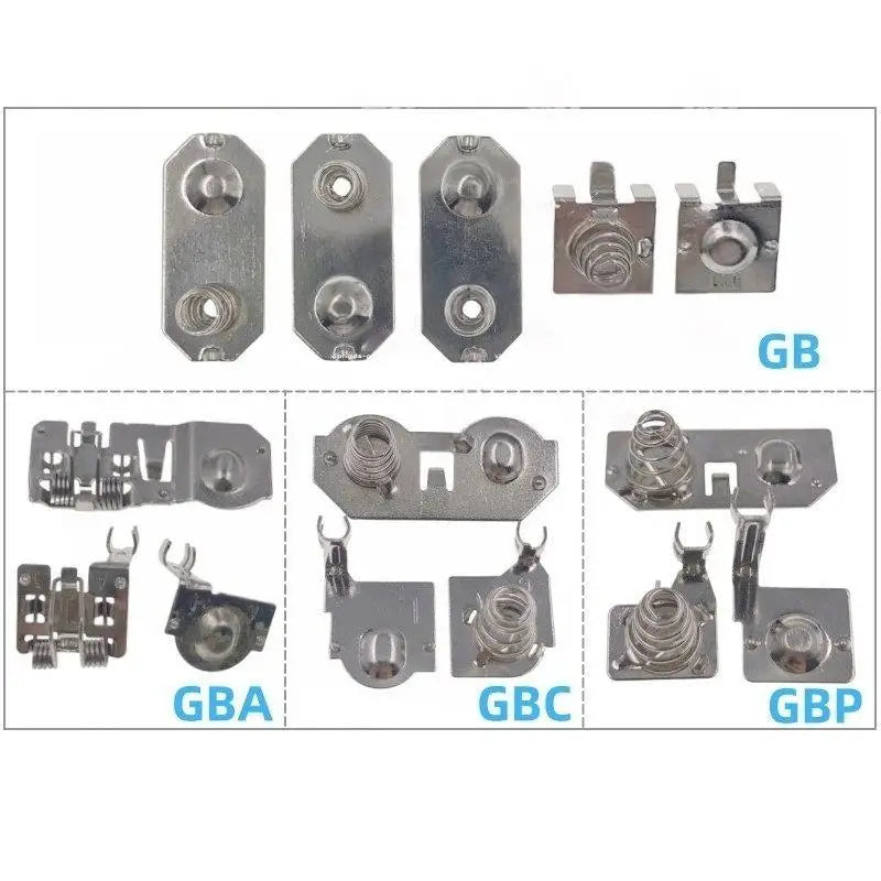 GameBoy Battery Terminal Spring Contacts – GB GBA GBC GBP (1/5 Sets)