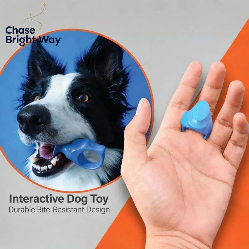 PP Finger Dog Toothbrush – Bite-Resistant Chew & Oral Care