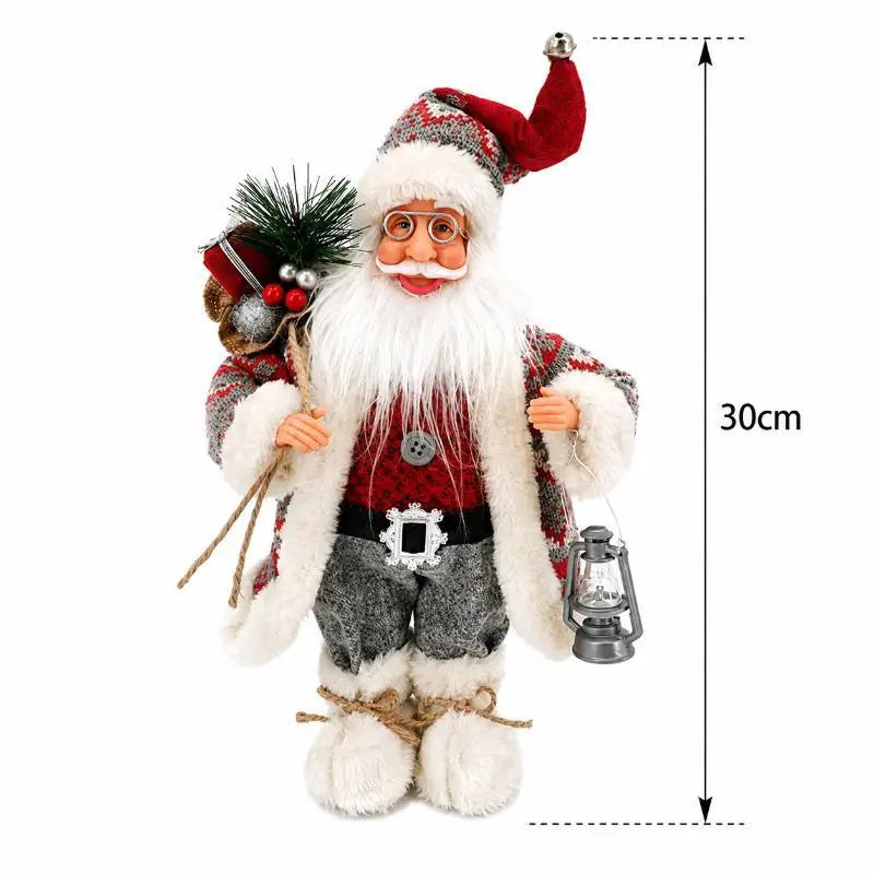 Santa Claus Standing Figurine | Outdoor Christmas Garden Decor