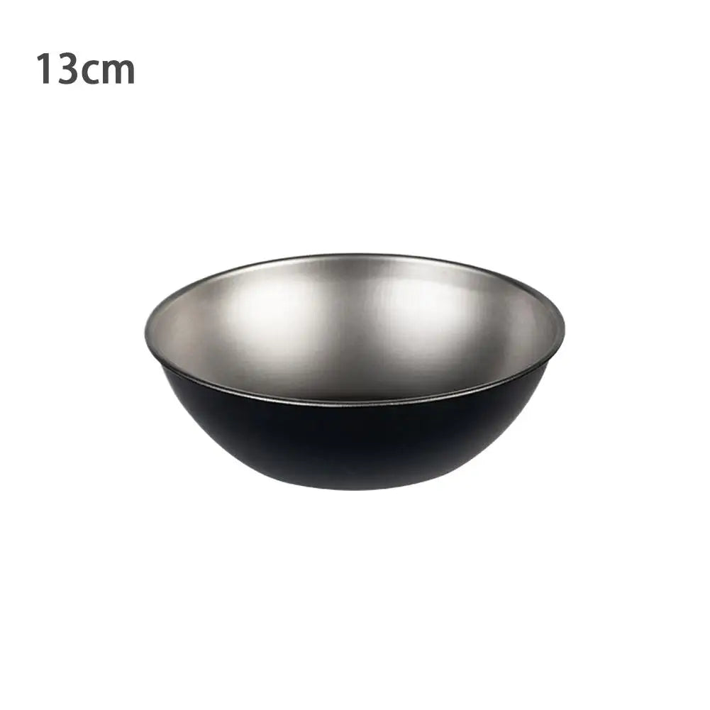 Titanium Alloy Camping Bowl – Ultralight Double Wall Outdoor Bowl