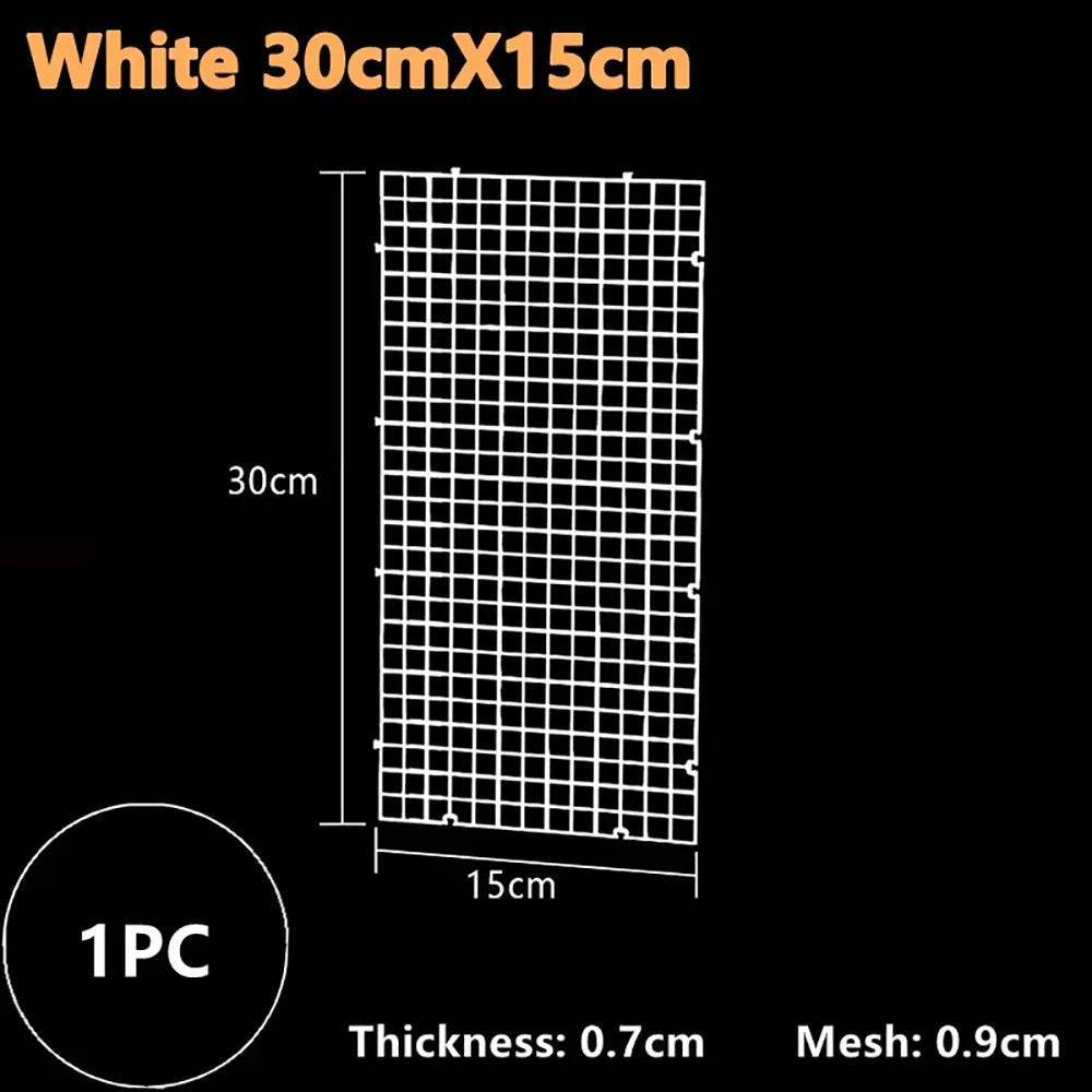 Plastic Grid Divider Board – Aquarium & Garden Separator 30x30cm