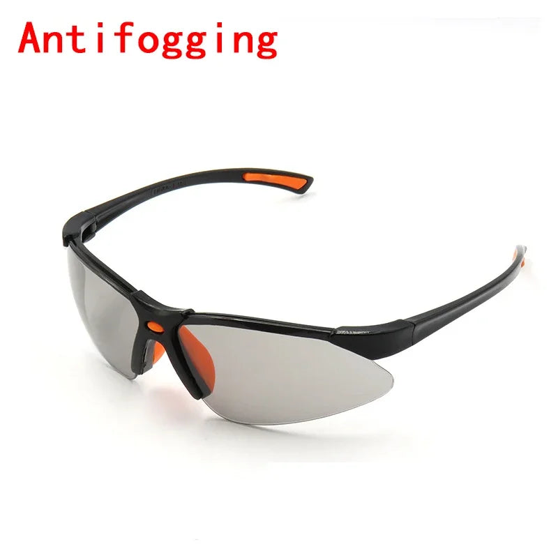 Clear Vented Safety Goggles – Windproof Riding & Lab Glasses
