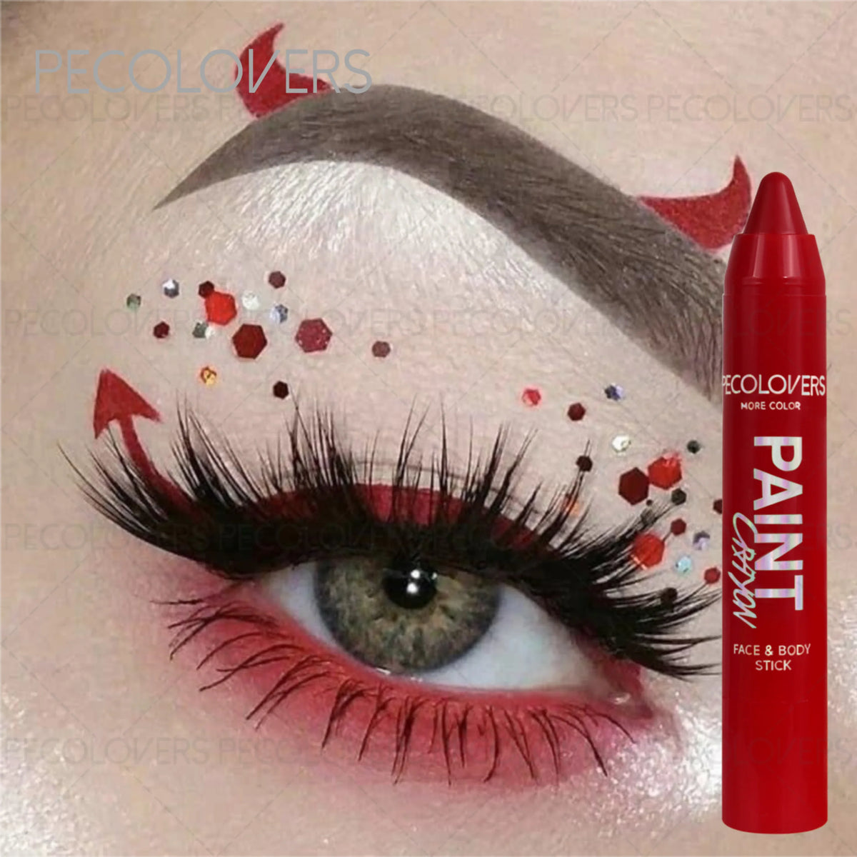 Rainbow Face & Eye Paint Pen – Waterproof Long-Lasting Colors
