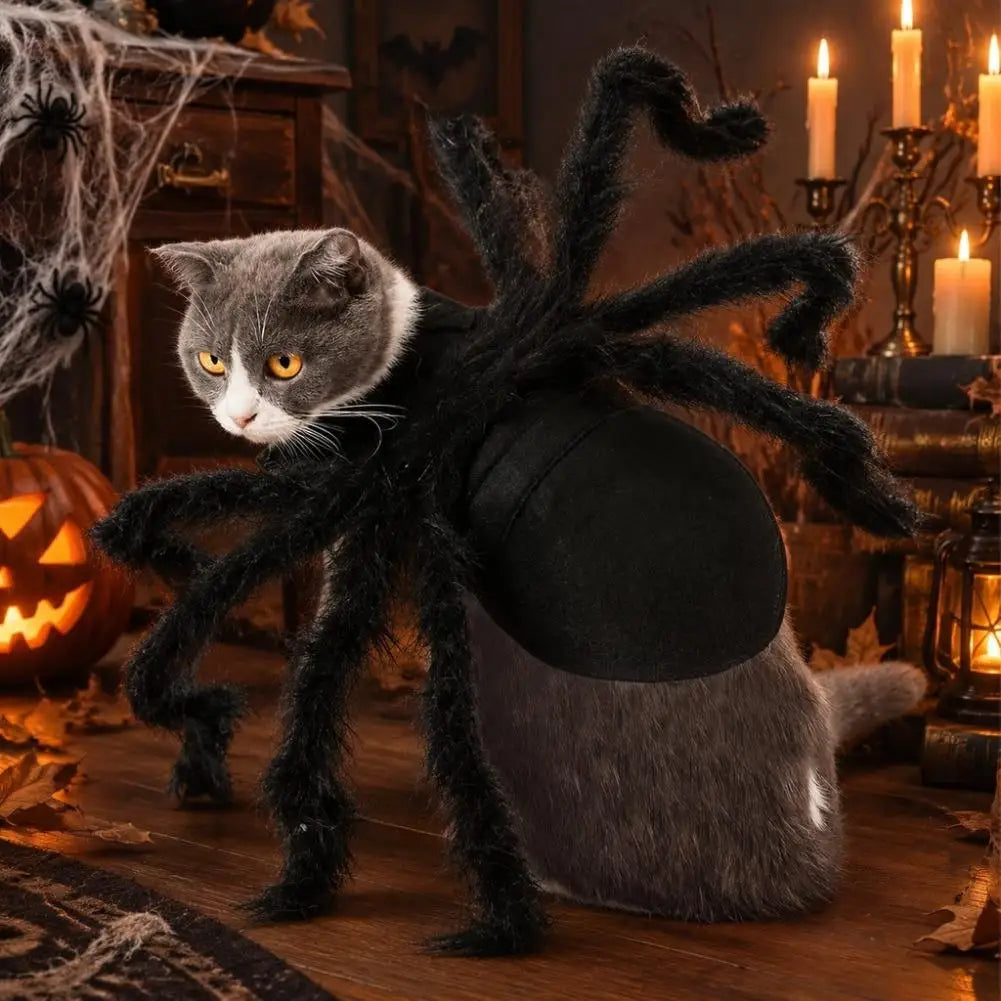 Halloween Spider Pet Costume – Dog & Cat Cosplay Outfit