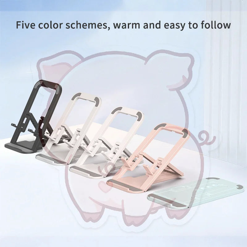 Universal Foldable Phone Stand – Adjustable Desktop Holder