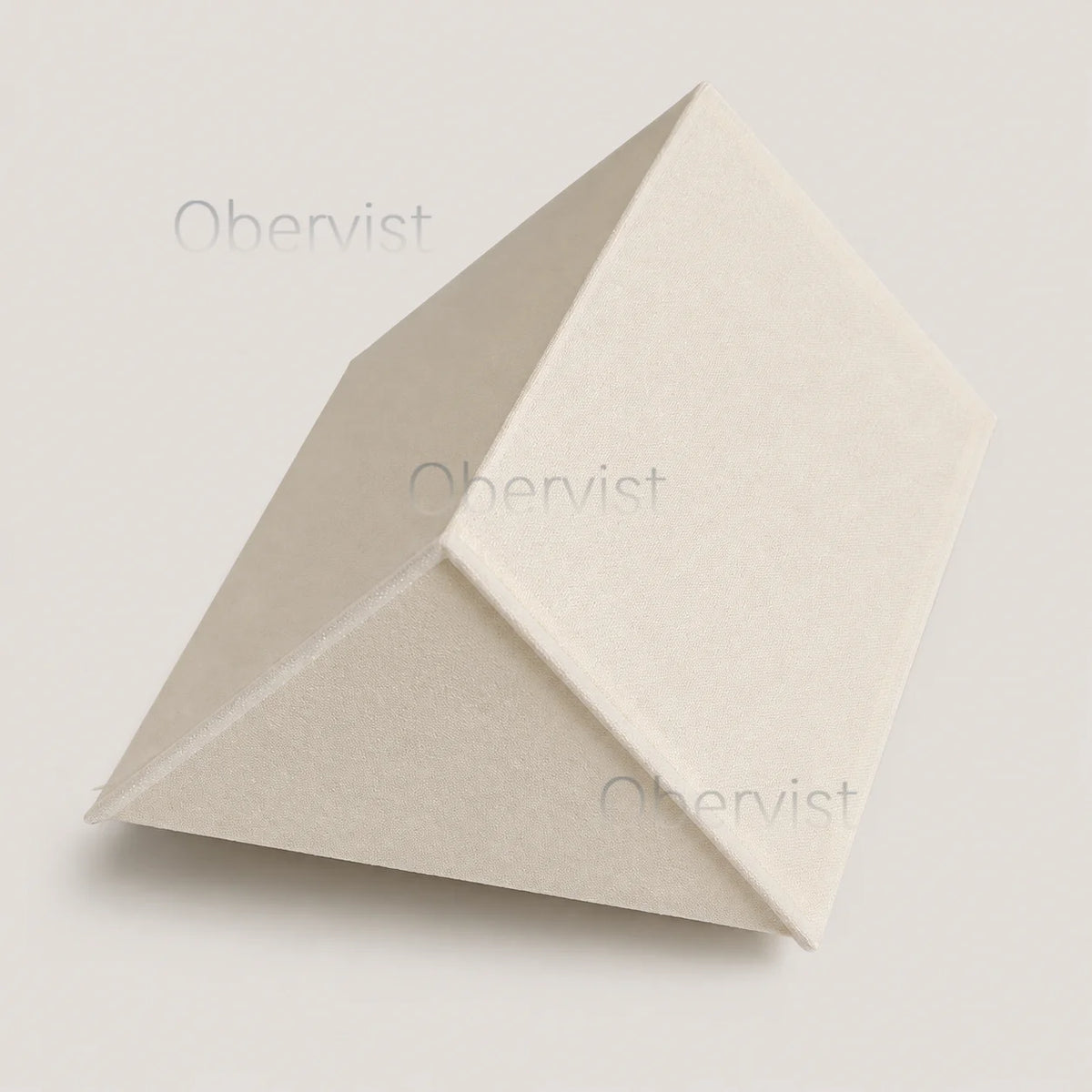 Retro Wabi Sabi Triangular Fabric Wall Lamp – E27 LED