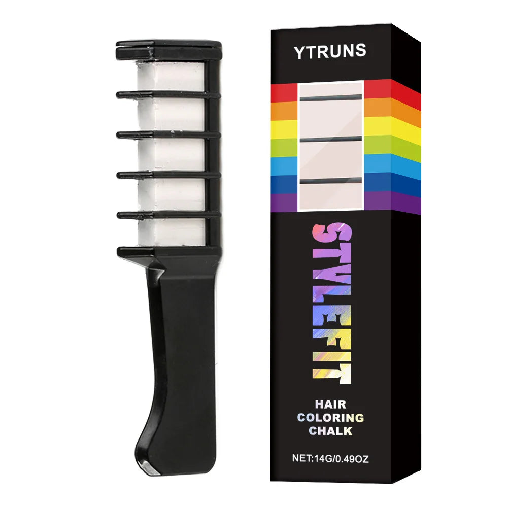 Temporary Hair Color Comb Stick – Washable Hair Chalk