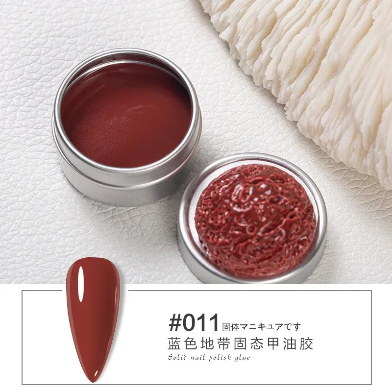 Handaiyan 64 Colors Solid Nail Polish Gel – Ice Cream Texture