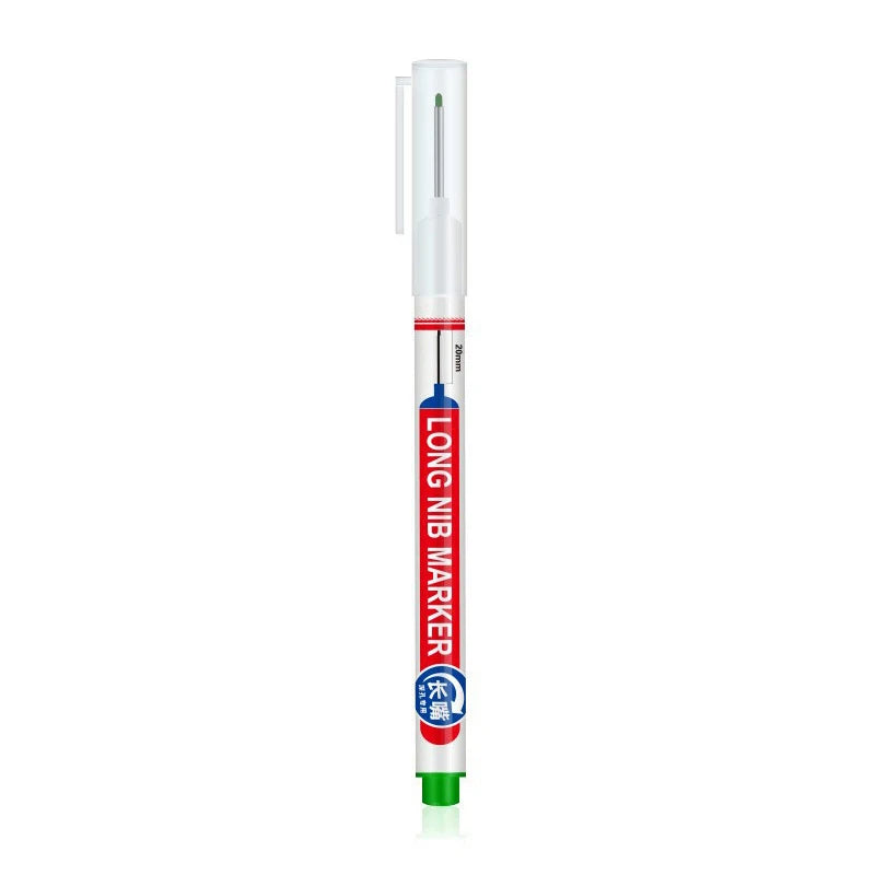 Long Nib Deep Hole Marker Pen – 20mm Waterproof Marking Tool