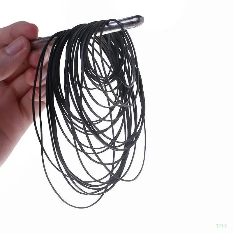 T21A Flat Drive Belt LP Vinyl Turntable Replacement – 25-Pack