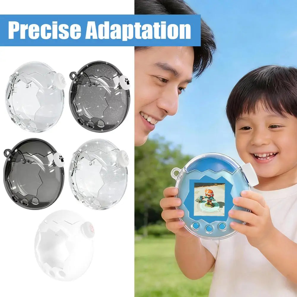 Tamagotchi Paradise Clear PC Case – Shockproof & Anti-Scratch