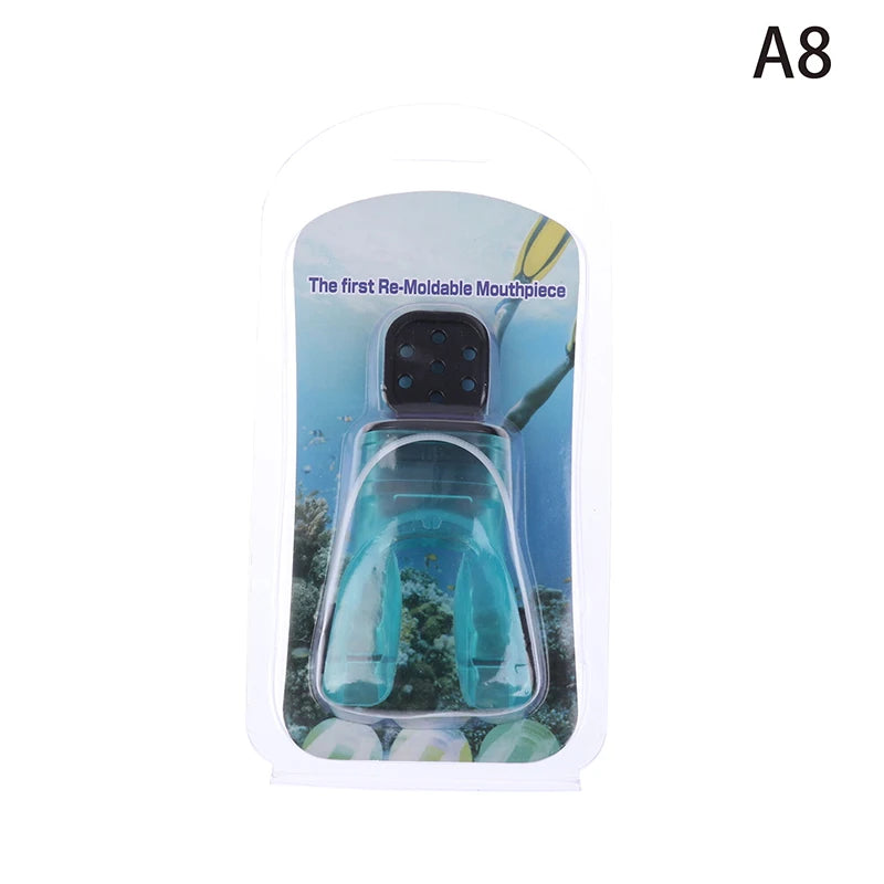 Silicone Scuba Snorkel Mouthpiece – Moldable Bite Regulator