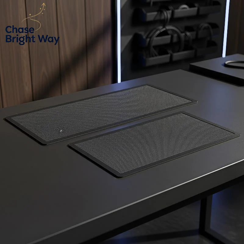 Magnetic PC Fan Dust Filter – PVC Mesh Case Guard