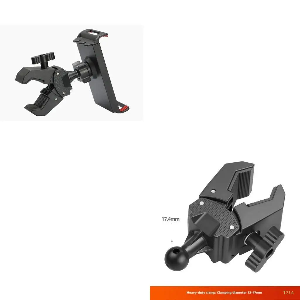 Universal Phone & Tablet Clamp Mount – Fits Devices Up to 11"