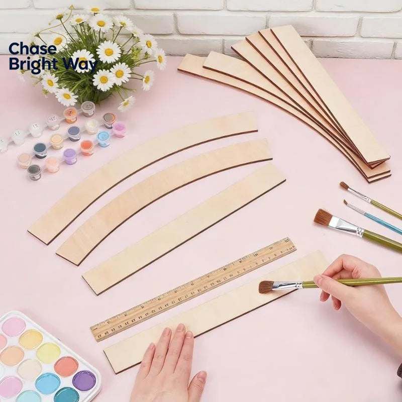 DIY Scalloped Wood Arch Wall Décor – Unfinished Wooden Frame