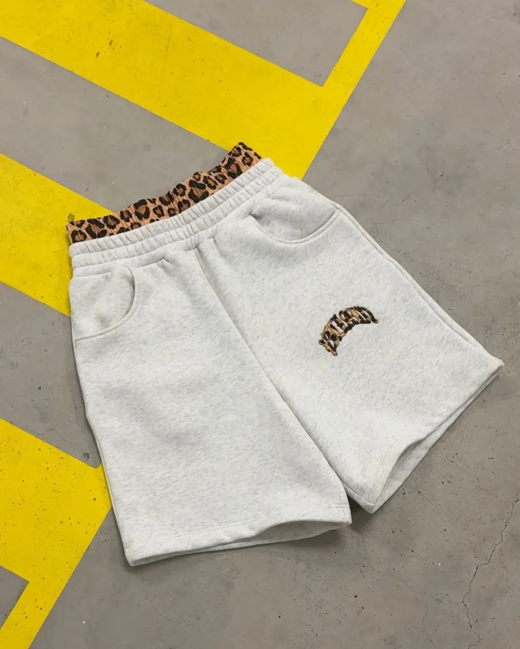 Y2K Leopard Print Embroidery Hoodie Sweatpants Set | Unisex