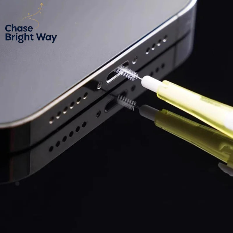 Retractable Phone Cleaning Kit – Port & Speaker Brush Set
