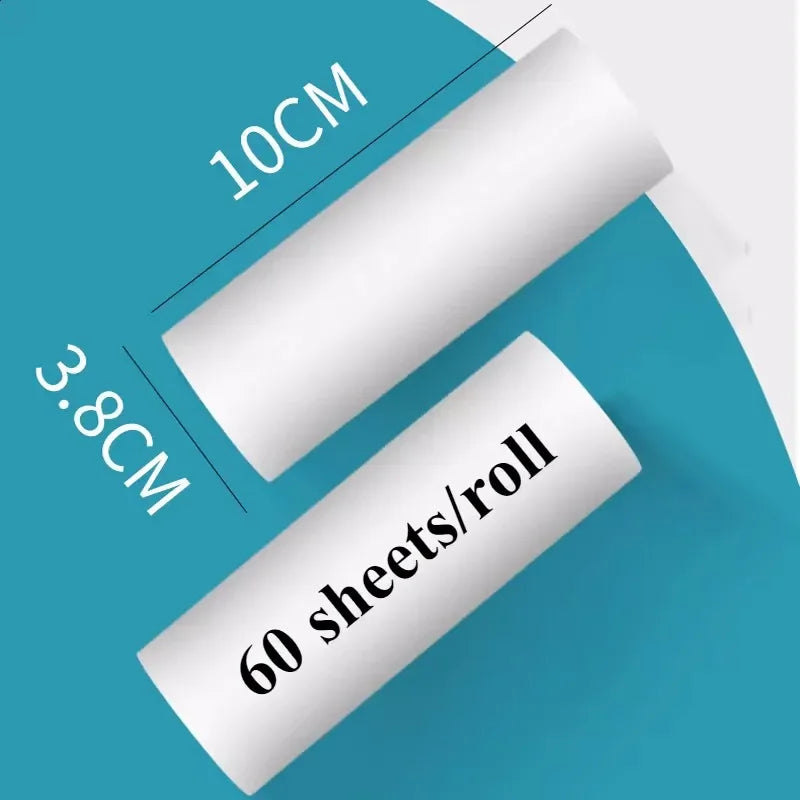 Sticky Lint Roller 120/300 Sheets – Pet Hair & Dust Remover