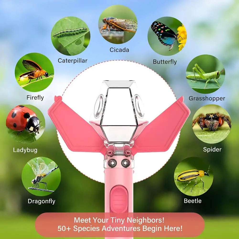 Kids Bug Catcher with 6x Magnifier – Portable Insect Viewer